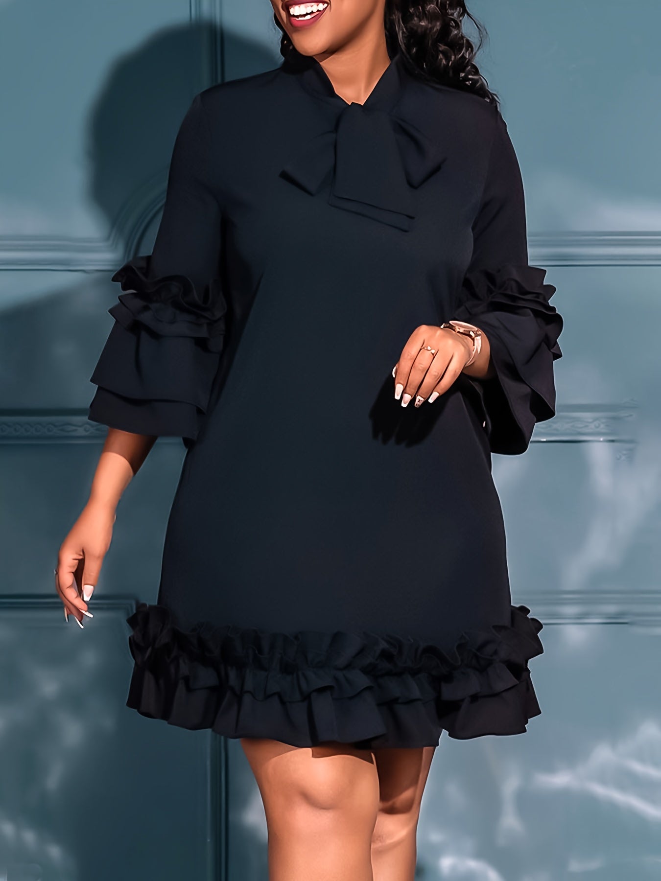 Stilla | Modig Ruffled Kjole