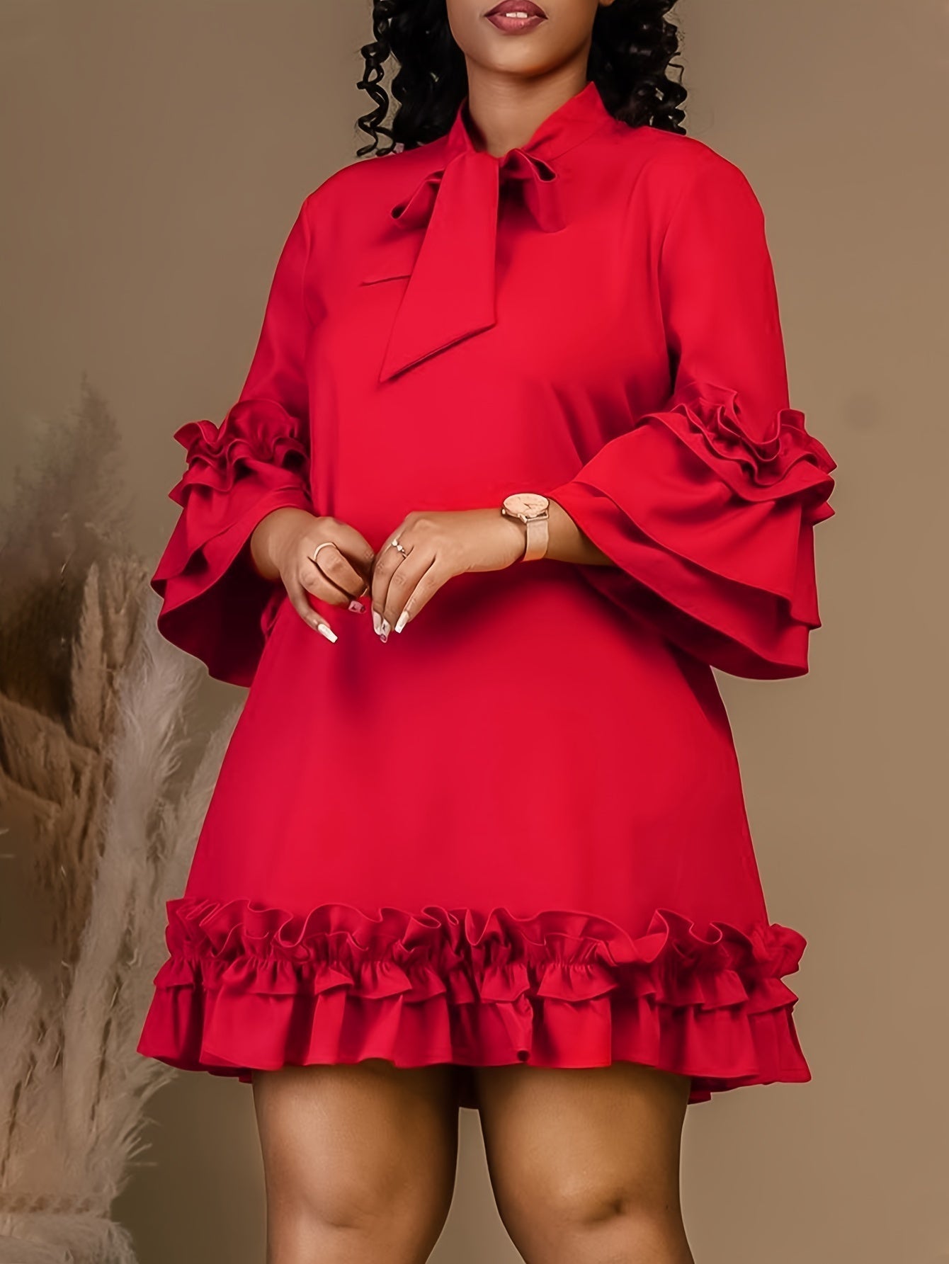 Stilla | Modig Ruffled Kjole
