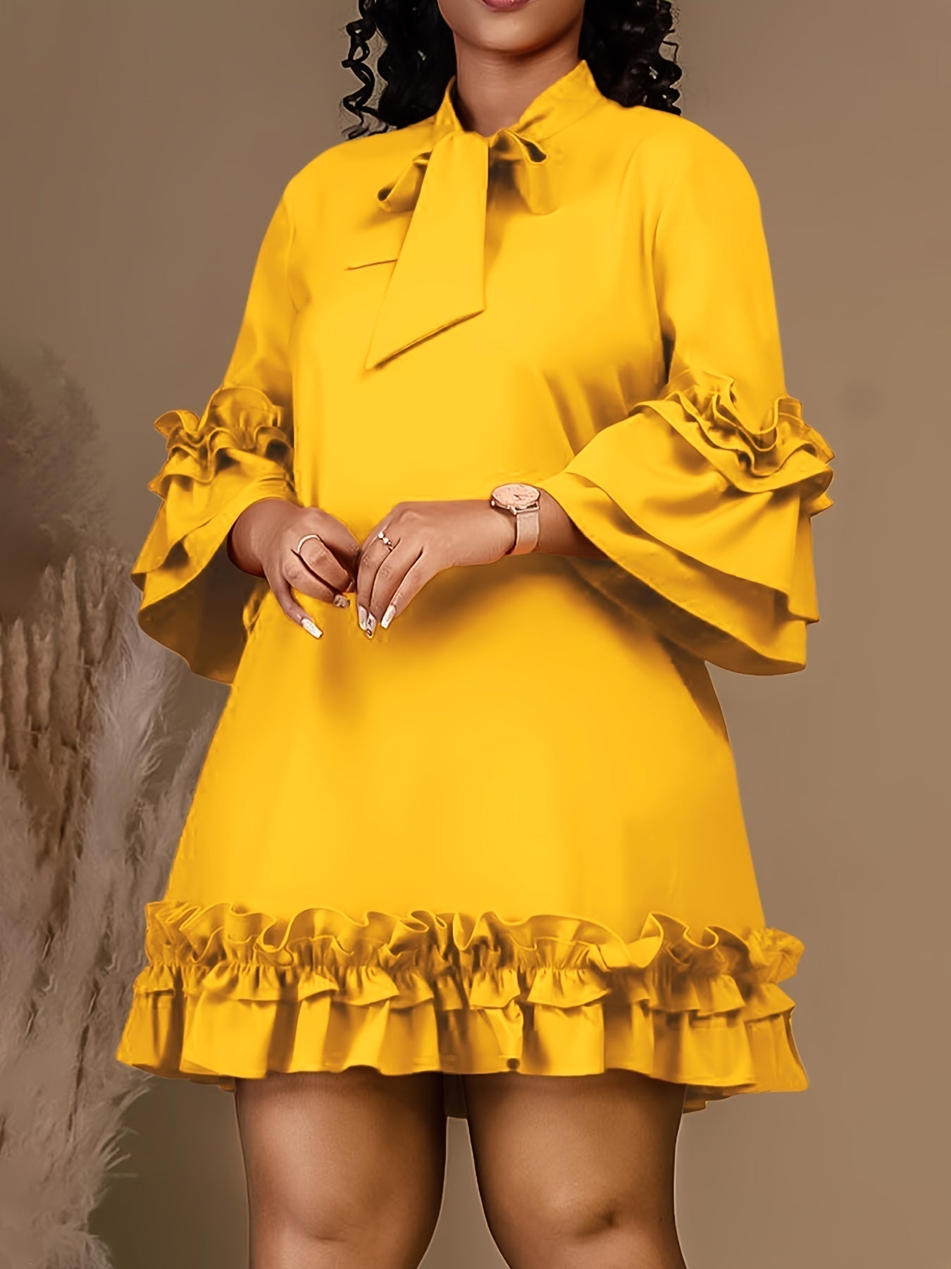 Stilla | Modig Ruffled Kjole