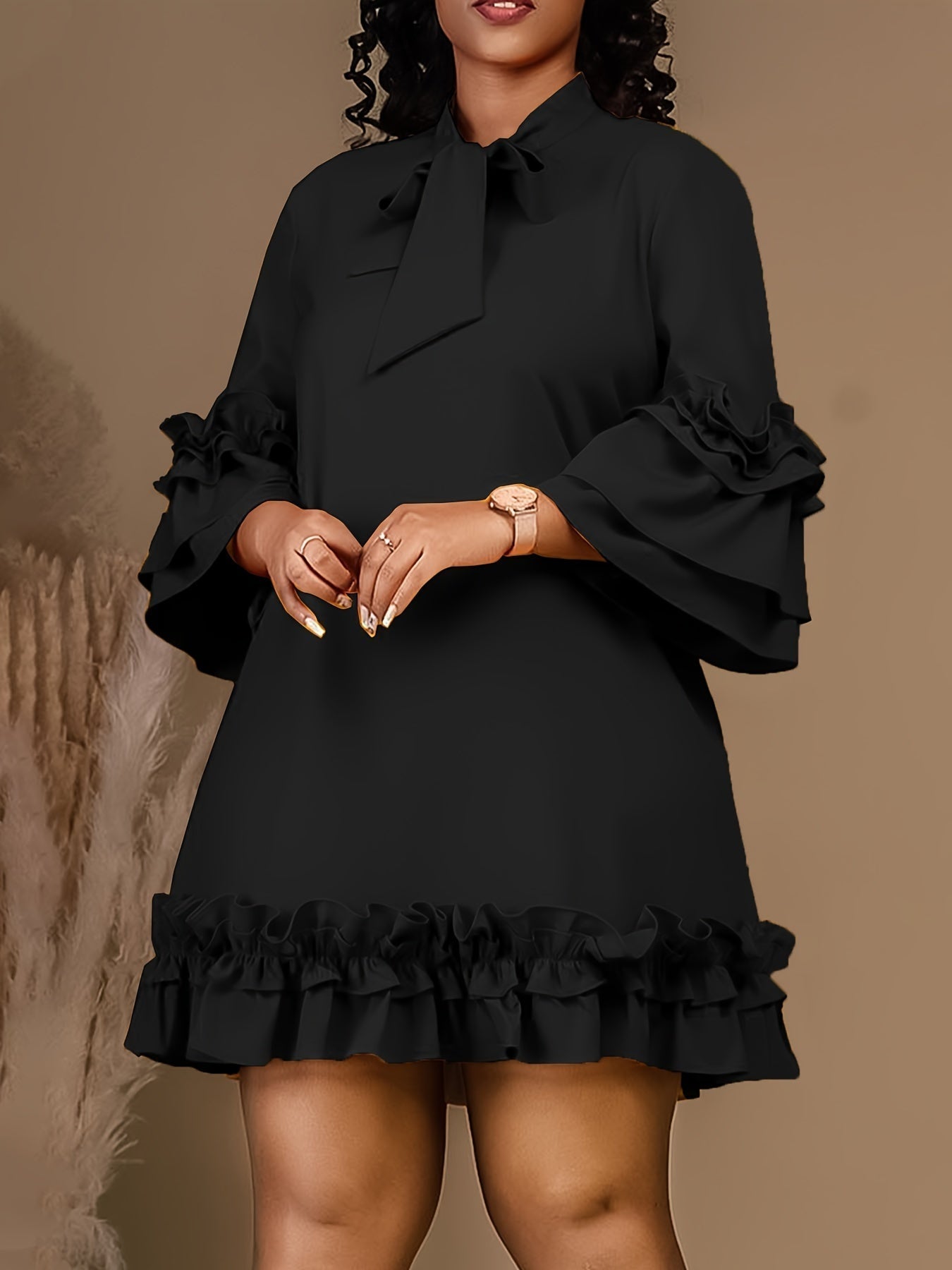Stilla | Modig Ruffled Kjole