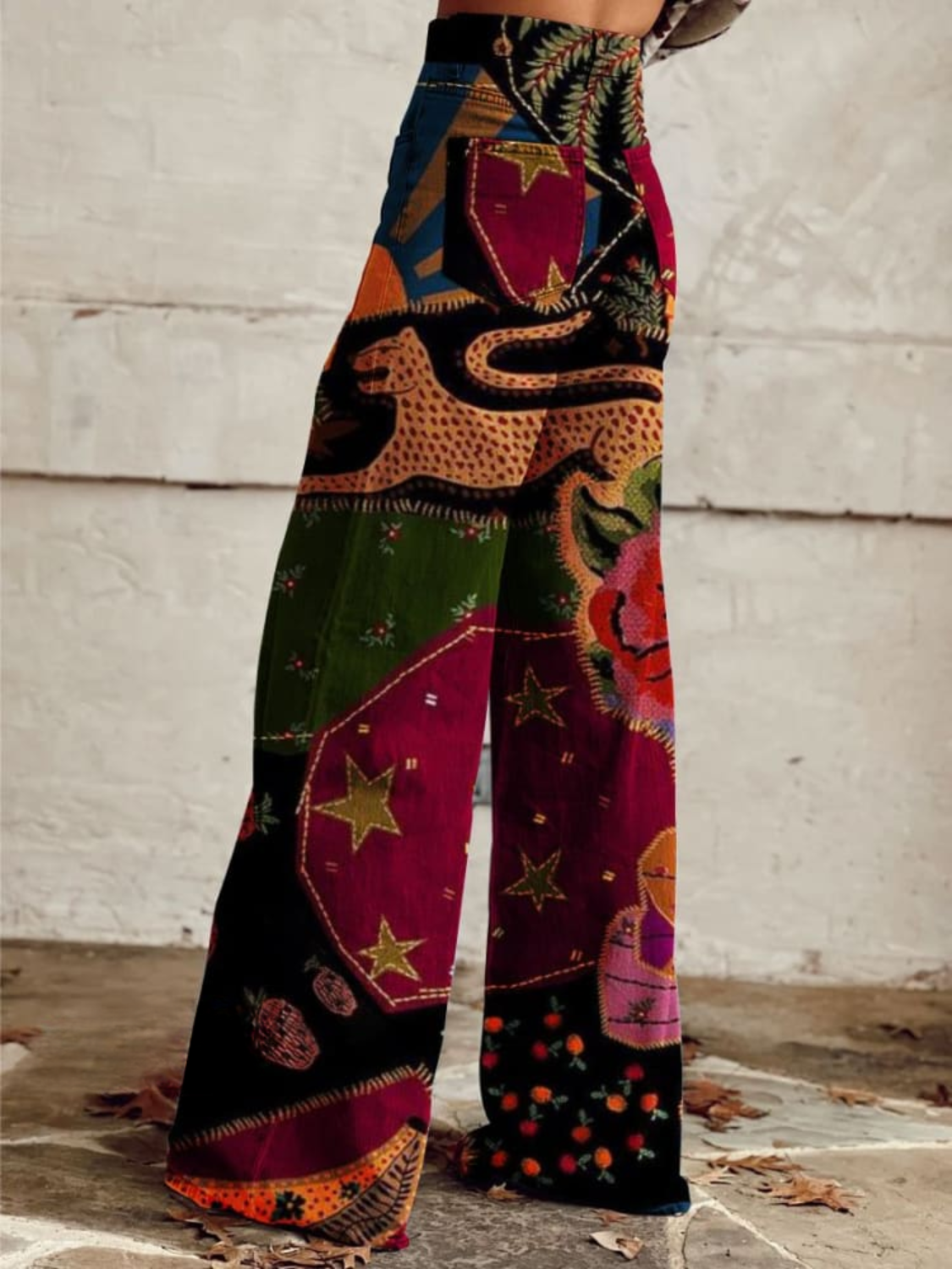 Stilla | Boho Buks med Slag i Retro Stil
