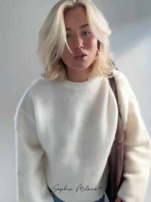 Stilla | Rundhalset Pullover Florine