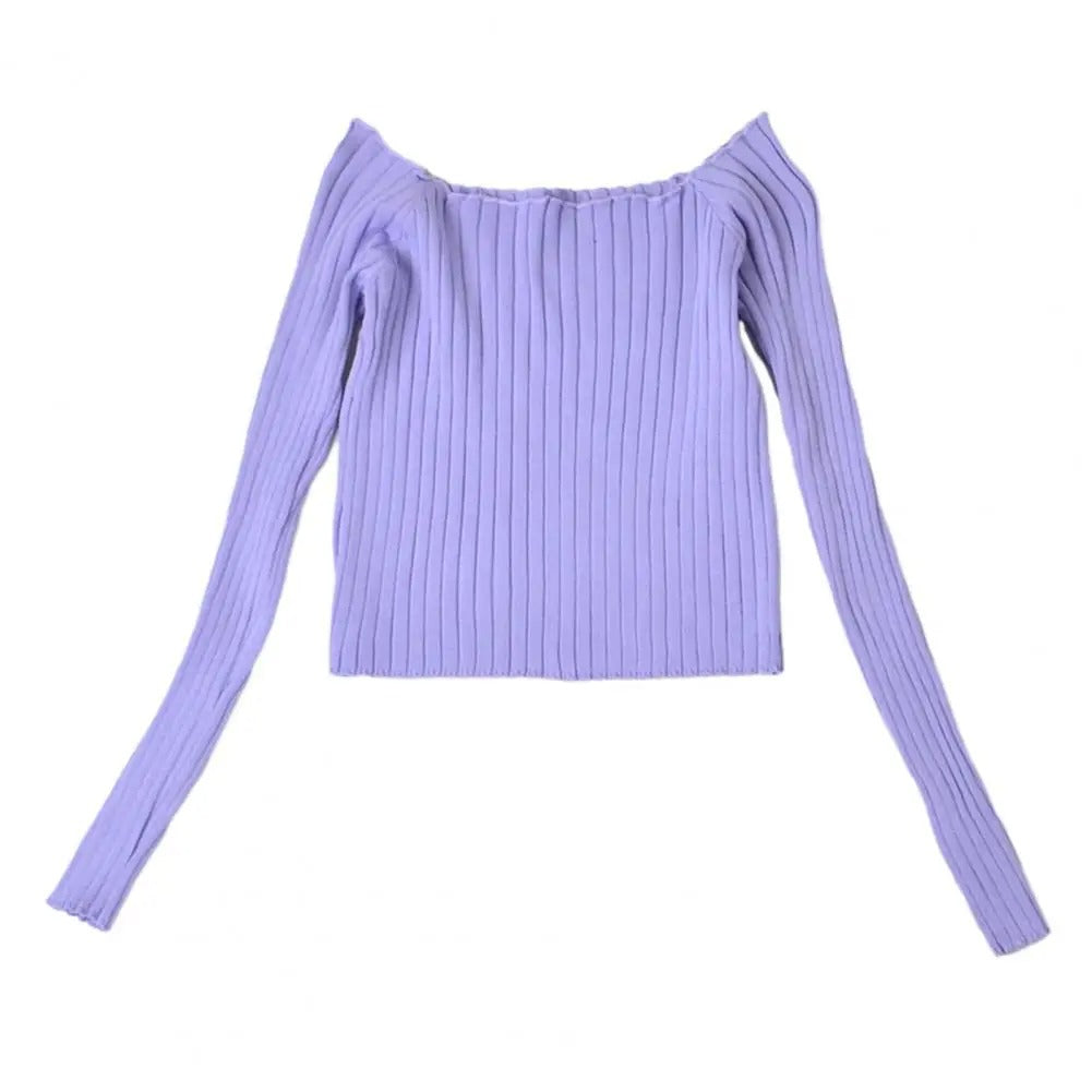 Stilla | Stilfuld Slim Fit Strikbluse til kvinder