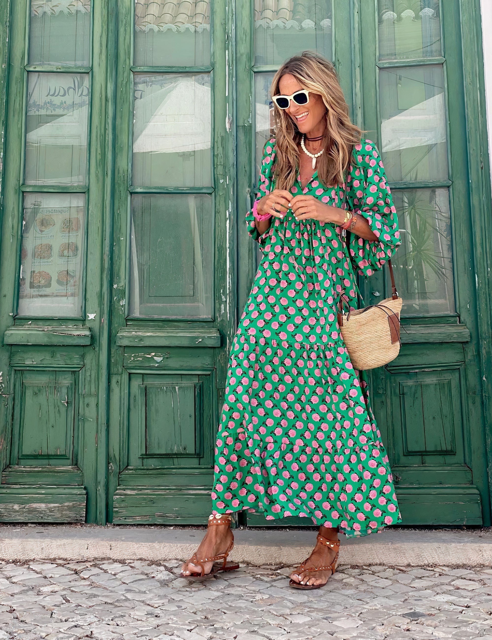 Stilla | Bohemian Lang Kjole