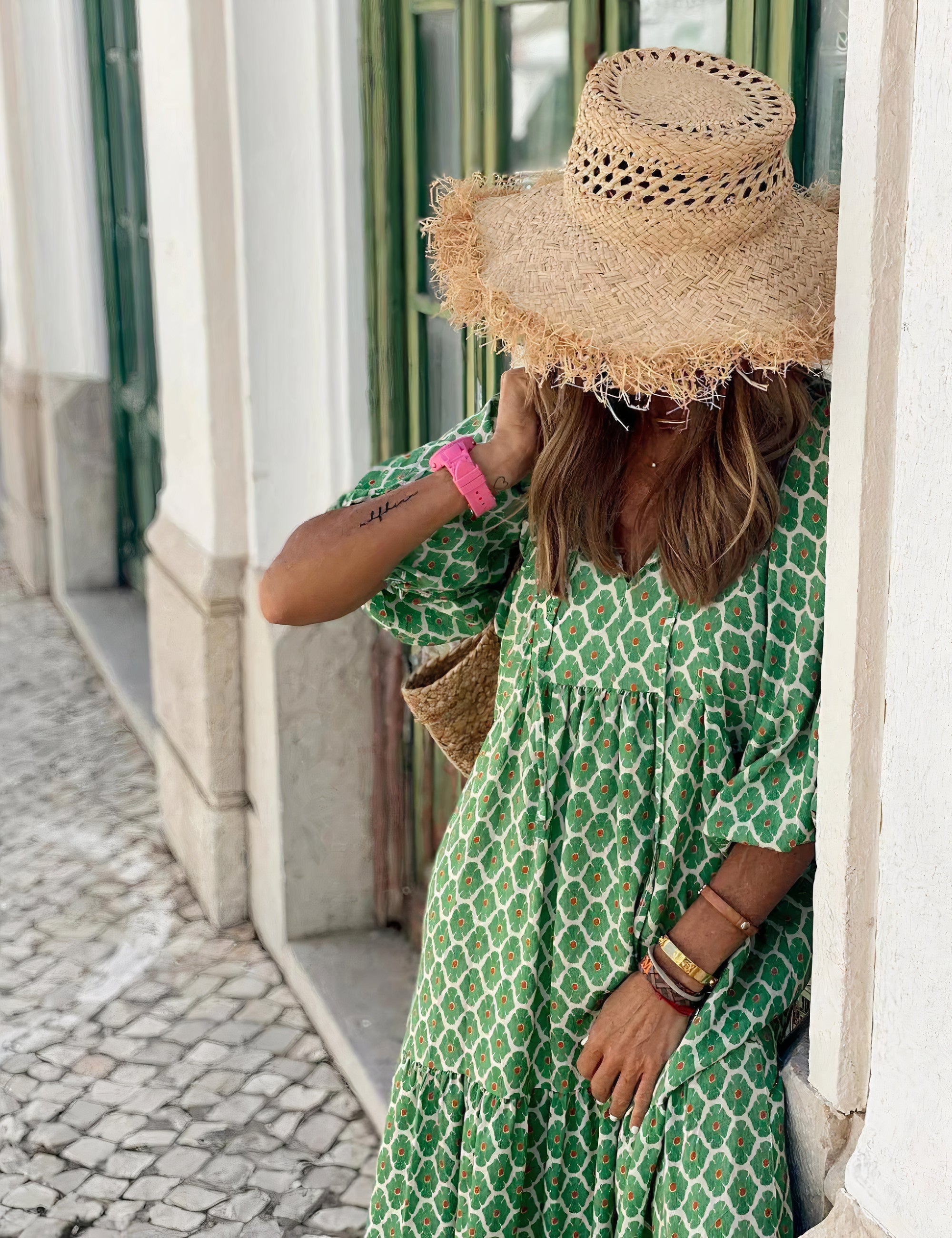 Stilla | Bohemian Lang Kjole