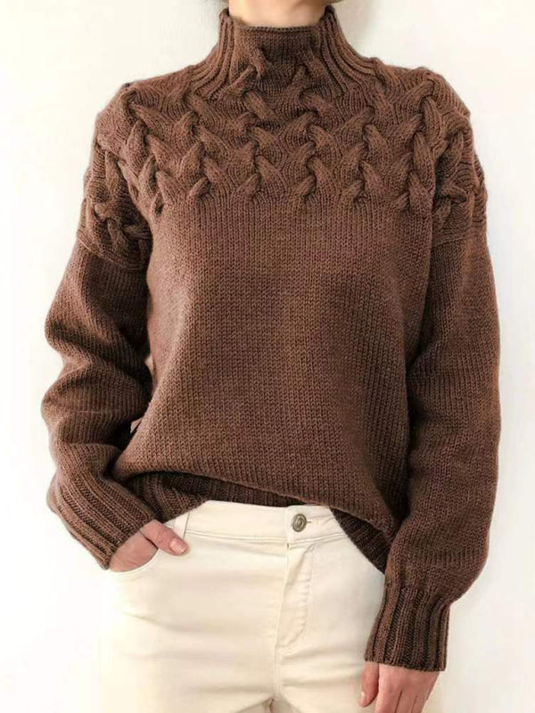 Stilla | Læderagtig og afslappet sweater til hyggelige dage