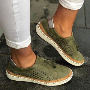 Stilla | Luftgennemtrængende Slip Ons Med Ortopædisk Støtte