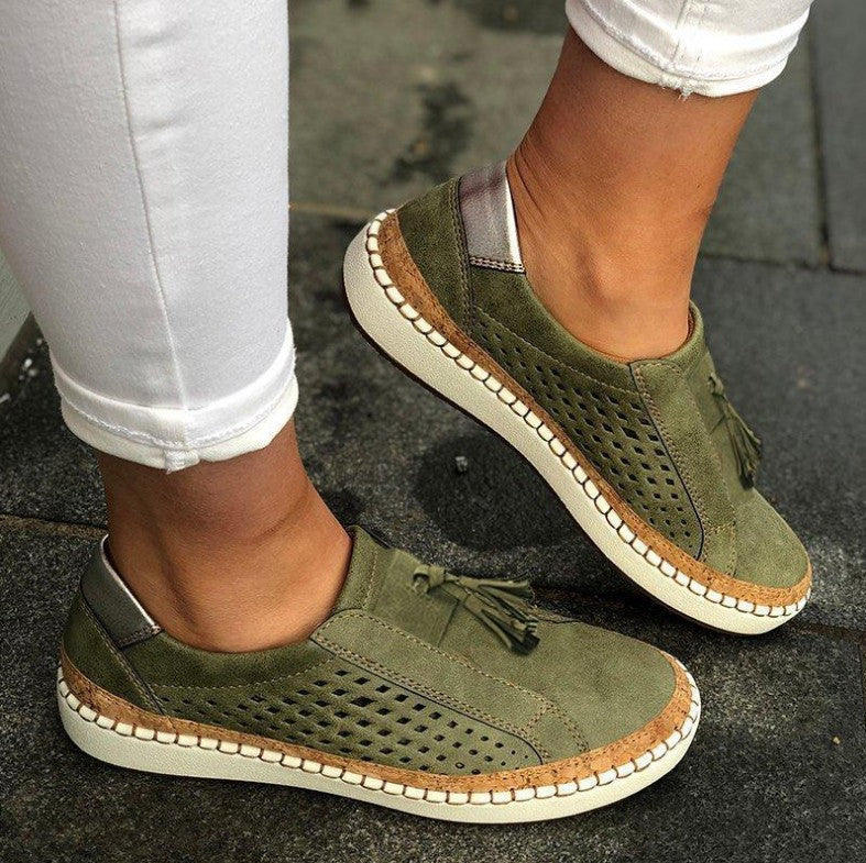 Stilla | Luftgennemtrængende Slip Ons Med Ortopædisk Støtte