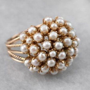 Stilla | Ring med indlagte perler
