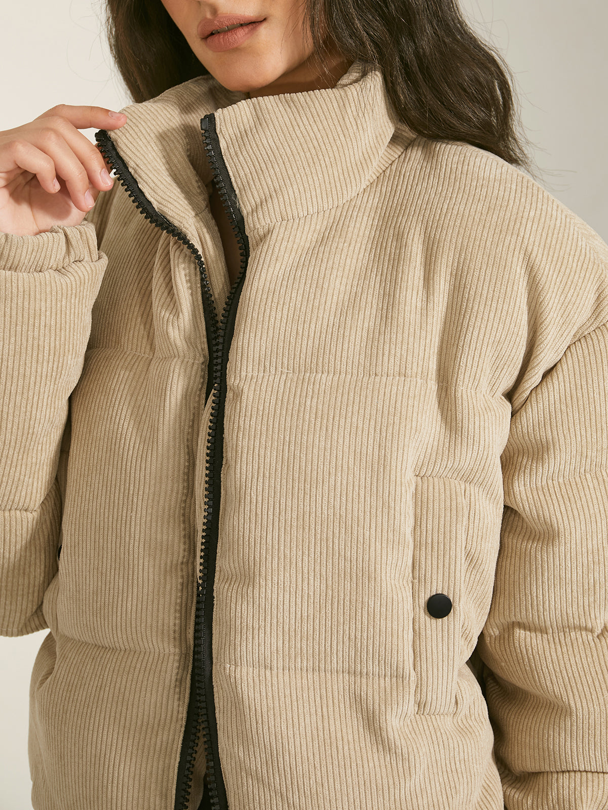 Stilla | Beige farvet damjakke