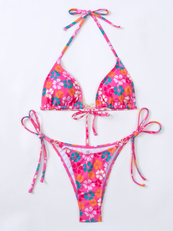 Stilla | Blomster Triangle Cup Snor Bikini Mode