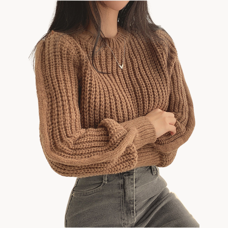 Stilla | Moderne Chunky Strik Dame Pullover