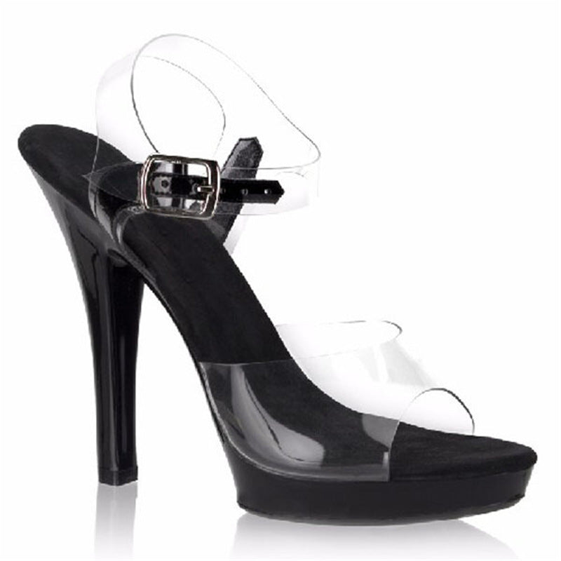 Stilla | Crystal Sandaler Platform Vandtæt Platform Højhælede