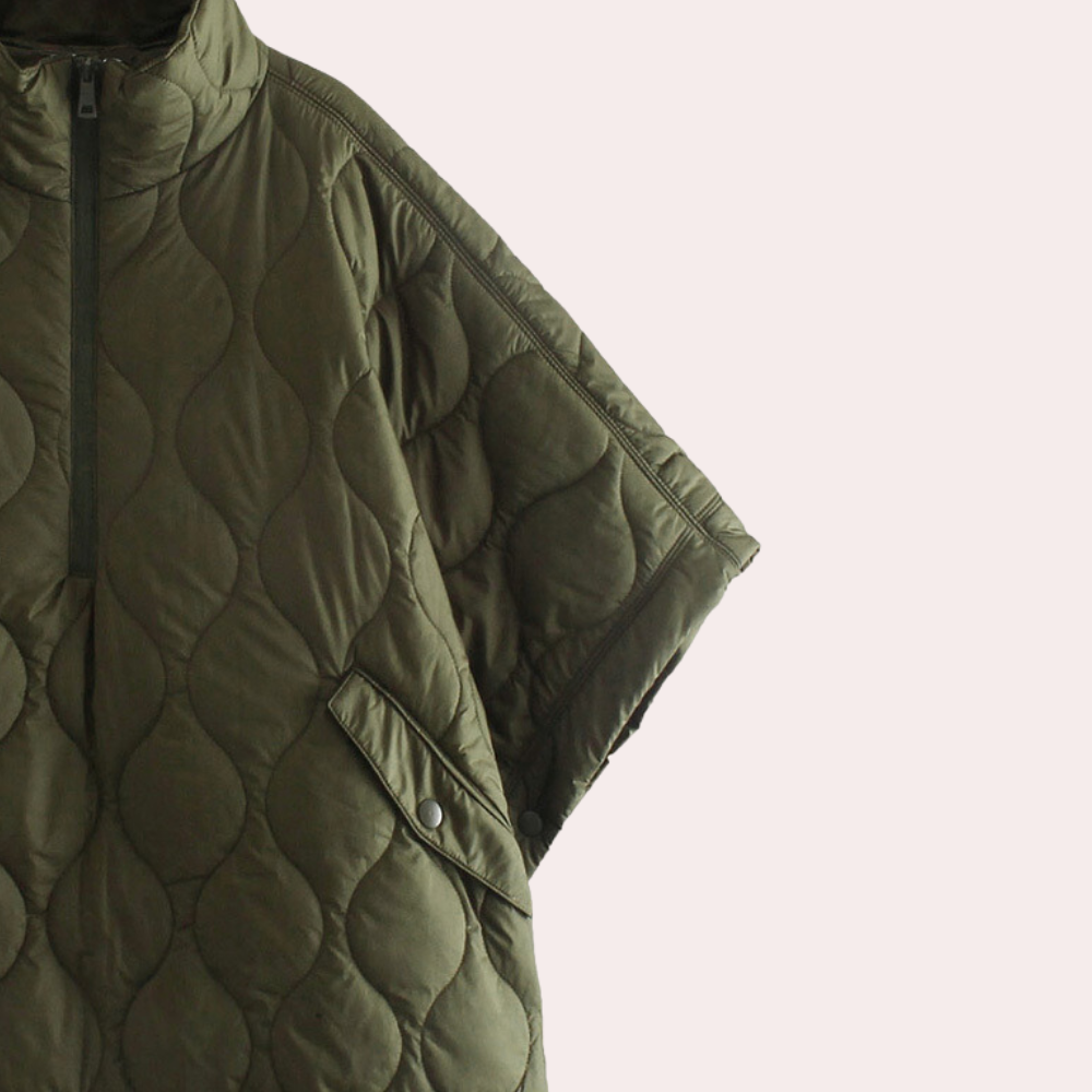 Stilla | Quilted Kortærmet Jakke til Kvinder