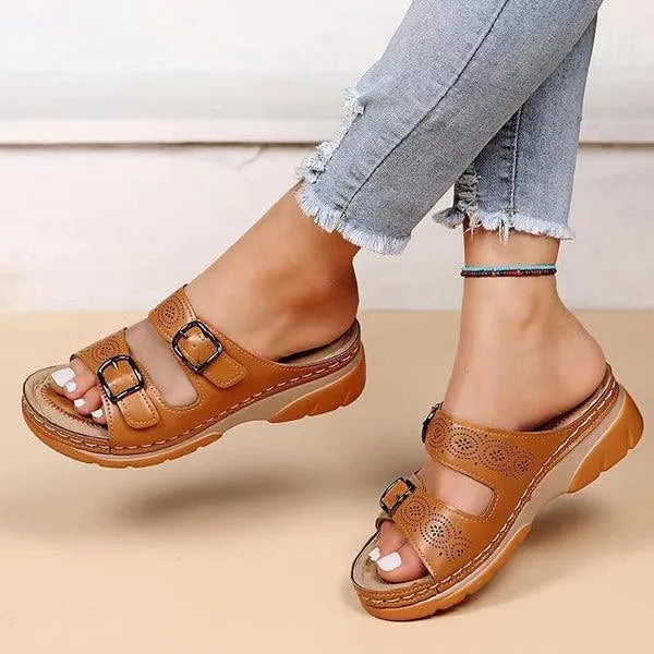 Stilla | Sandaler Damer Åndbar Komfortabel og Holdbar Perfekt Til Sommerture Online salg