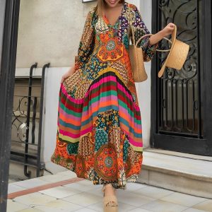 Stilla | Bohemian Elegant Kjole