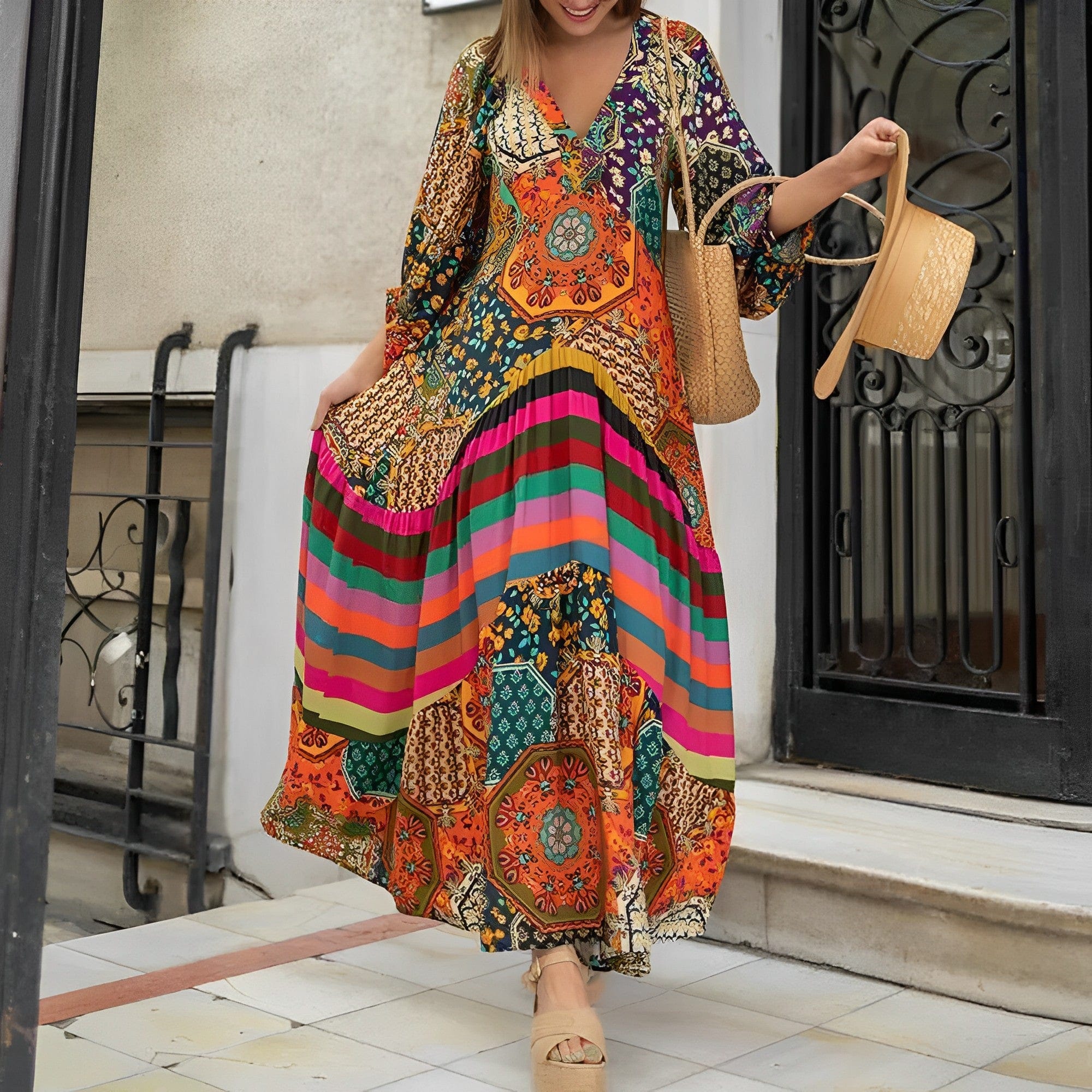 Stilla | Bohemian Elegant Kjole