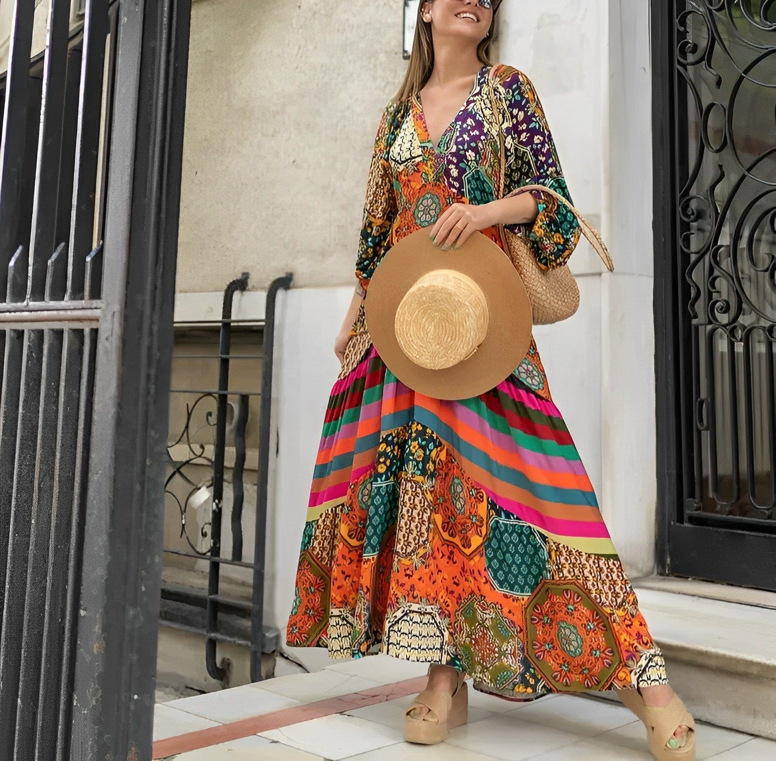 Stilla | Bohemian Elegant Kjole