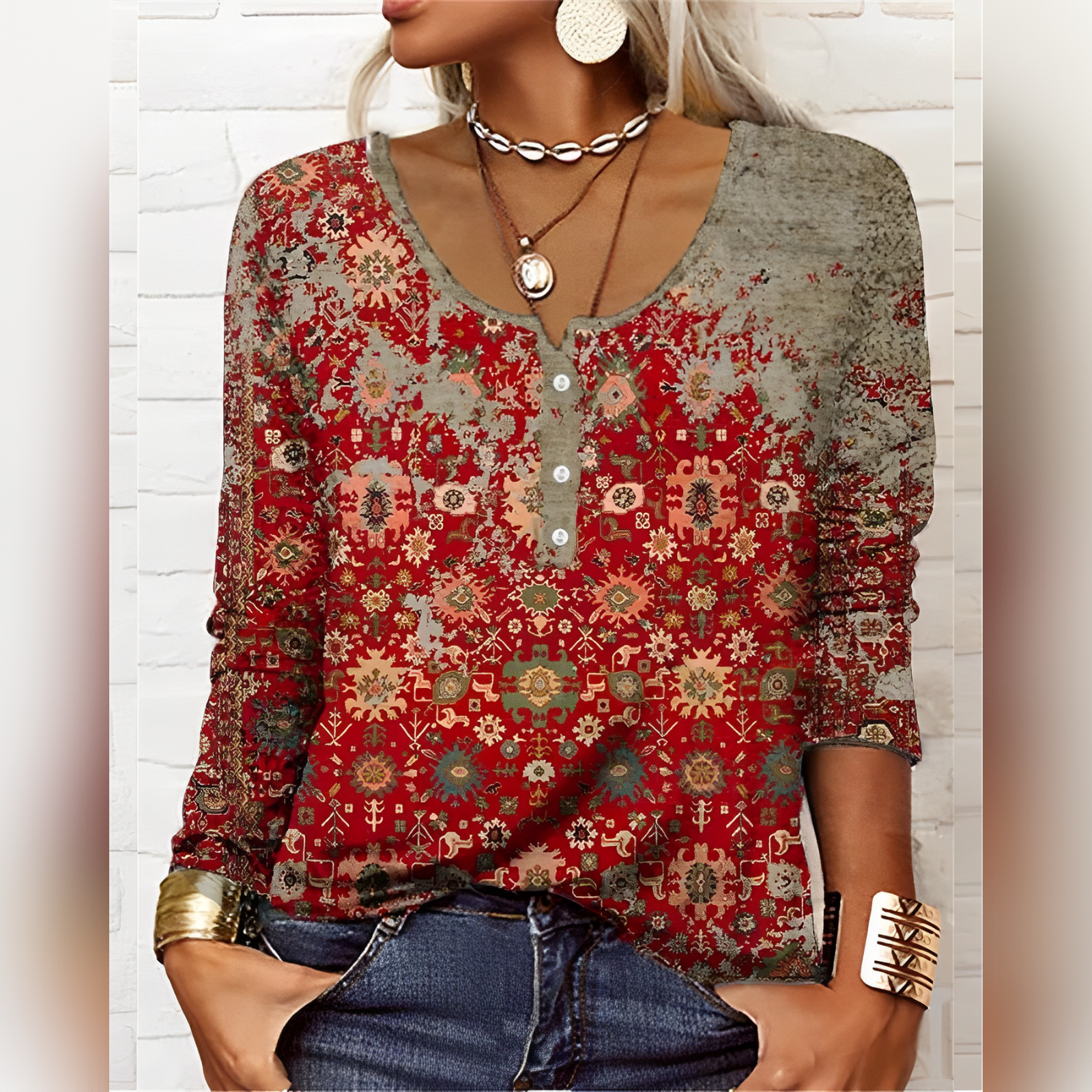 Stilla | Chic'S Turkis Etisk Sweater Rabat