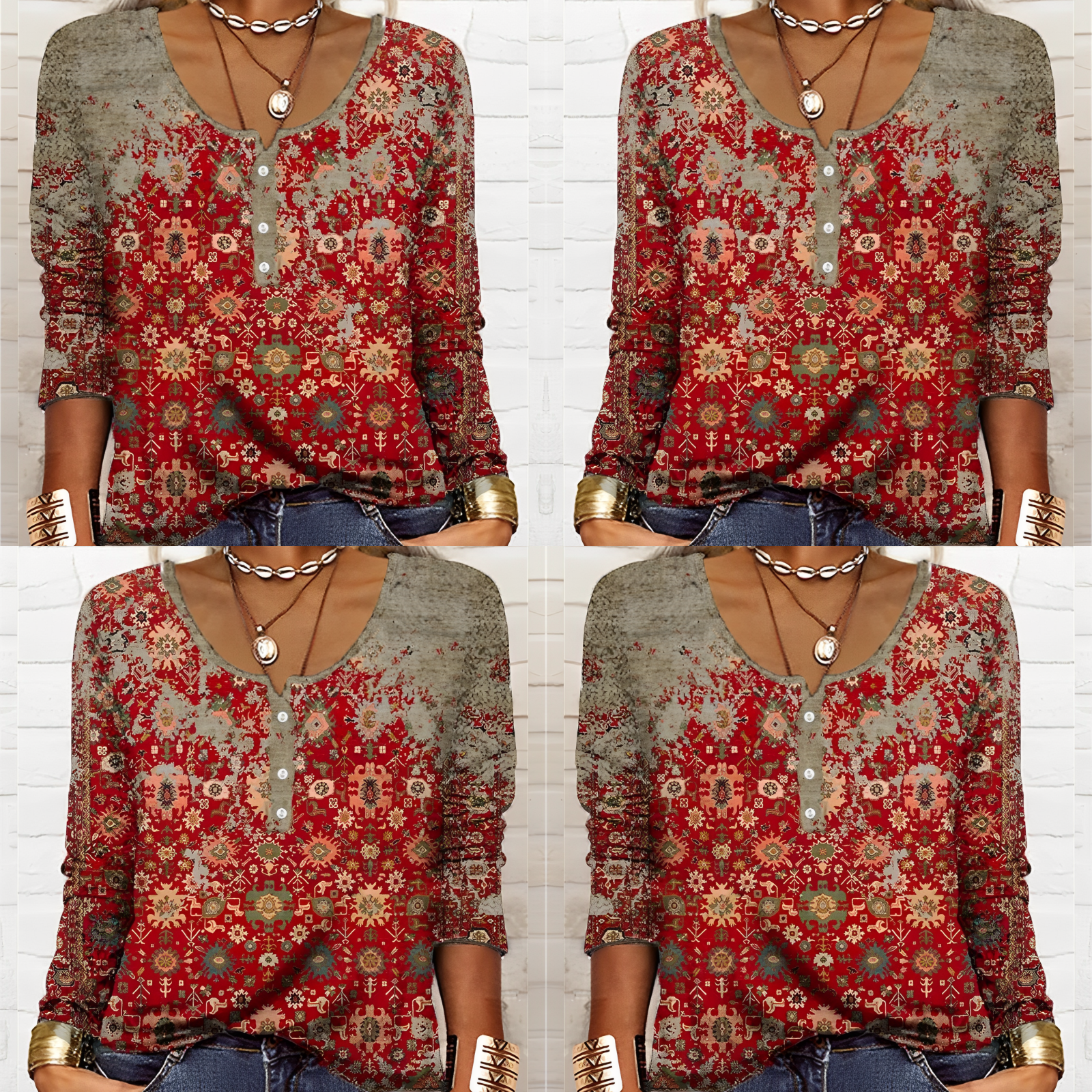 Stilla | Chic'S Turkis Etisk Sweater Rabat