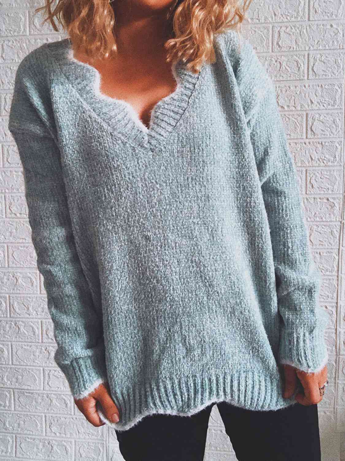Stilla | Dropped Shoulder Langærmet Sweater