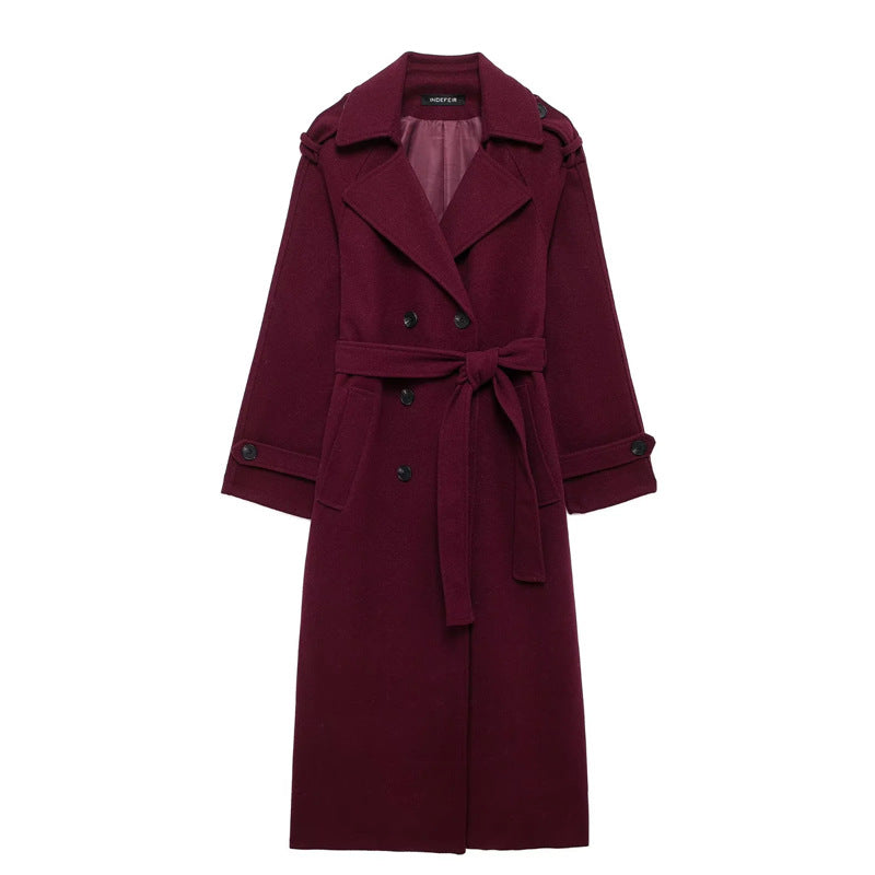 Stilla | Elegant trenchcoat med taljering