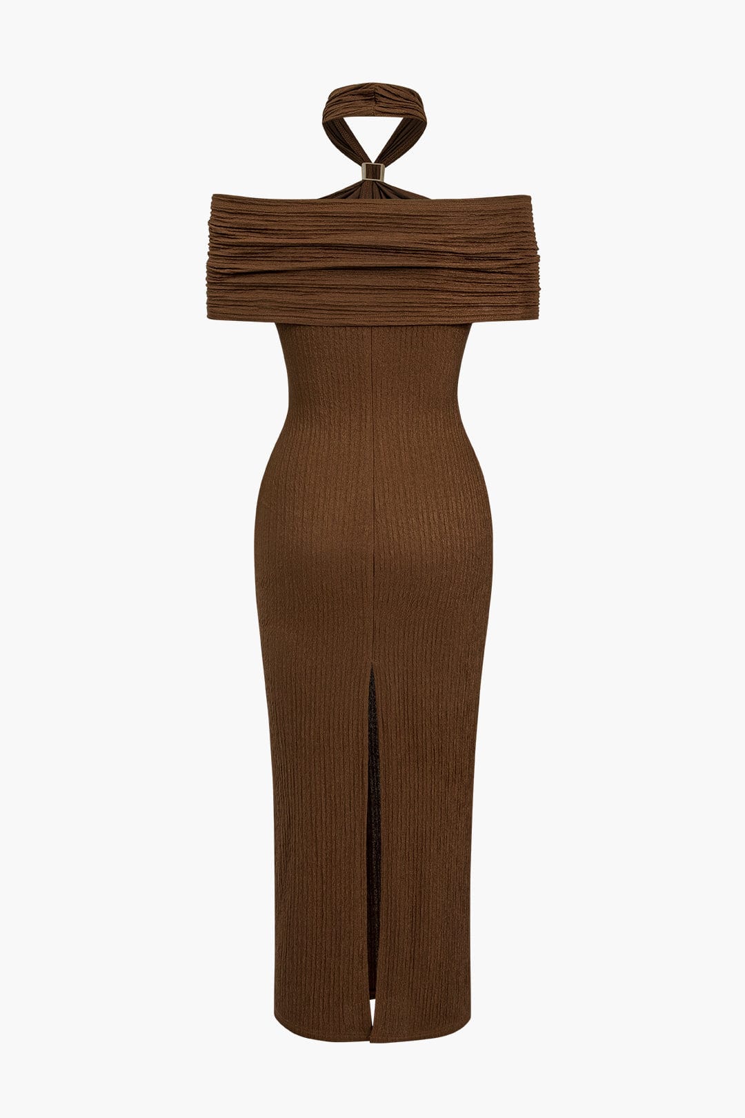 Stilla | Figurtilpassatz Bodycon Aftenkjole Med Kunstnerisk Knude Design