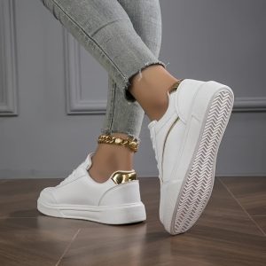 Stilla | Plateau Sneakers med Snørebånd Online salg