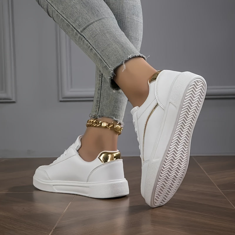 Stilla | Plateau Sneakers med Snørebånd Online salg